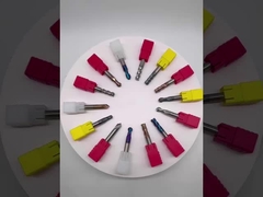 Flutti corti Flutti estremamente lunghi Flutti di angolo Radius Flutti di Naco4 Rivestito Flutti di Carburo 5 mm