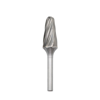 F Albero di raggio fine Carburo di tungsteno Burr 16mm * 25mm di alluminio taglio Die Grinder Deburring Bits