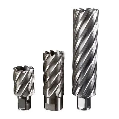 Buon prezzo OEM 100mm HSS Annular Cutter 19.05mm Shank Magnetic Drill Cutters per buchi profondi in linea
