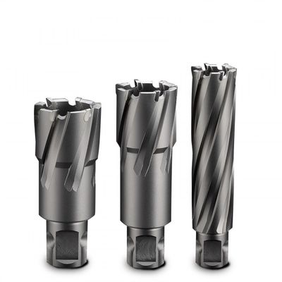 Buon prezzo 75 mm profondità di taglio 25 mm Taglio Dia TCT Cutter annulare perlite con bastone universale in linea