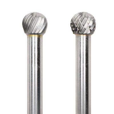 Buon prezzo 3mm SD sfera a forma di Carbide Burrs Single Cut Carbide Rotary Burr su 3mm Scaffale in linea