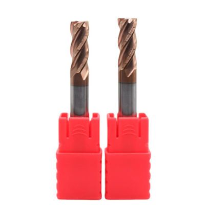 Buon prezzo 6 mm di diametro 6*25*6*75 TiAISiN rivestito 4 flauti piatti Carbide Quadratura Finitura Molla per acciaio al carbonio Leghe acciaio ghisa in linea