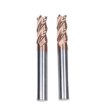 Buon prezzo 8 mm di diametro 8*20*8*60 TiAISiN rivestito 4 flauti piatti Carbide Quadratura End Mill per acciaio al carbonio Acciaio legato Acciaio Fuso in linea