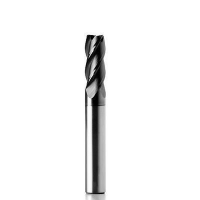qualità 4 Flusso di acciaio finitura mulino 35 gradi angolo elicoidale AITiN finitura mulini rivestiti per acciaio 8 mm scaffale fabbrica