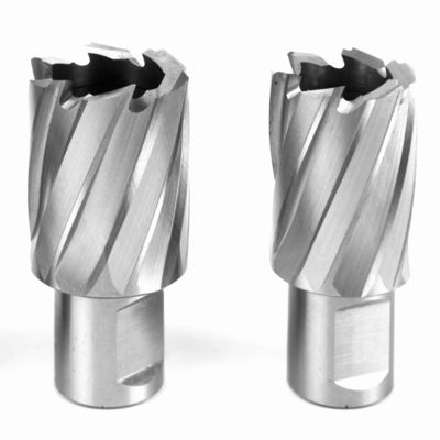 Buon prezzo 15 mm Cutter annulare Hss 19.05 mm Weldon Cutter annulare Finitura brillante in linea