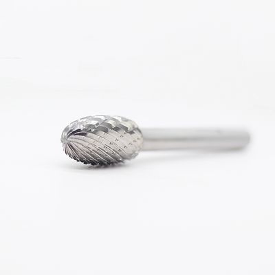 Buon prezzo SE-5 Carbide Burr Die Grinder Bit Carbide Tungsten Burr File rotativo di forma ovale su 1/4 