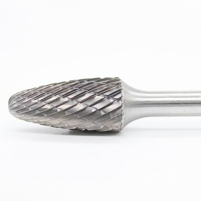 Buon prezzo SF Radius dell'albero Fine Tungsteno Carbide Burr Double Cut 1/4 