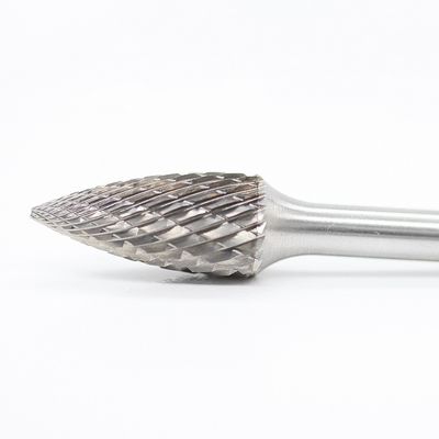 Buon prezzo SG-5 Carbide Burr Tree A punta a doppio taglio per die grinder 1/2 