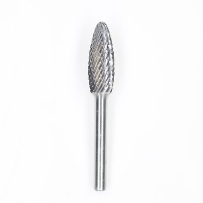 Buon prezzo SH-1 forma di fiamma solido Carburo di tungsteno Burr 1/4 