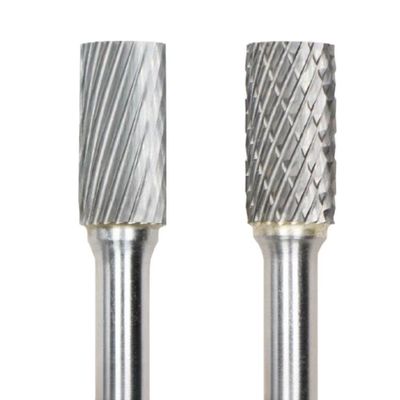 Buon prezzo Tipo flauto singolo taglio SA cilindro Carbide Burrs 6mm Fanto senza fine taglio 70mm Lunghezza complessiva in linea