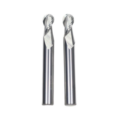 Buon prezzo HRC 55° R5*10*20*10*75 2 Flauti Flusso a sfera Fusole per alluminio senza rivestimento in linea