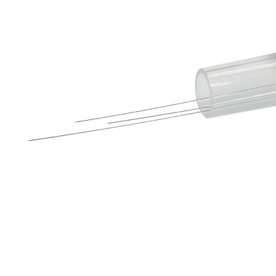 Buon prezzo Volfram EDM Electrode Rod EDM Electrode Tube EDM Electrode Off-centered Tube Micro Hole EDM Drilling Rod in linea