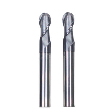 Buon prezzo AITiN Rivestito 10mm R5*10*20*10*75 2 Flutes Ball End Mill per la lavorazione di acciaio al carbonio Leghe acciaio inossidabile Fuso di acciaio in linea