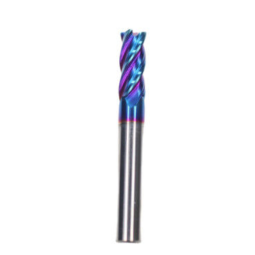 Buon prezzo 8 mm di diametro 8*20*8*60-4F Flat End Mill TiAISiNX Square End Mill per acciaio e ghisa in linea