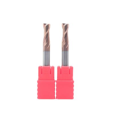 Buon prezzo 8 mm di diametro 8*20*8*60 TiAISiN rivestito con 2 flauti Flat Carbide End Mill For Carbon Steel Alloy Steel Cast Iron in linea