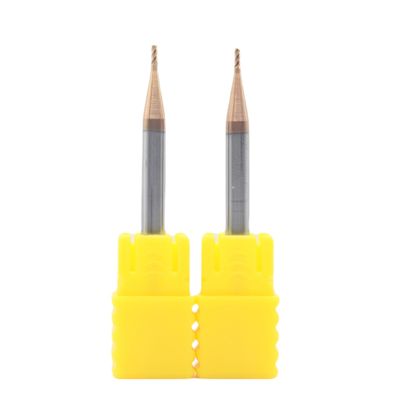 Buon prezzo Fresa a testa quadrata in metallo duro a 4 taglienti, rivestita in TiSiN, diametro 2 mm, 2*5*4*50, per acciaio al carbonio, acciaio legato, ghisa in linea