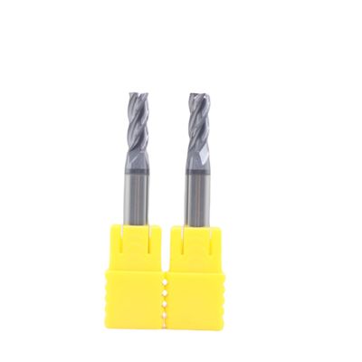 Buon prezzo 5mm Dia 5*13*5*50 AITiN Nero Nano Rivestimento 4 Flute Carbide Quadrato End Mill Per Acciaio Fuso Ferro in linea