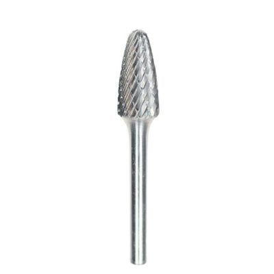 qualità Forma di albero SF-5 1/2 "Diametro Tungsteno Carburo rotante con 1" lunghezza del gambo su 1/4" diametro del gambo fabbrica