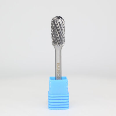 Buon prezzo Taglio doppio metallo cilindrico taglio a fuso doppio taglio su 1/4 'Shank Die Grinder Drill Bit in linea