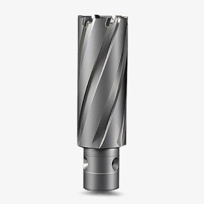 Buon prezzo Taglio di 60 mm Dia X 100 mm Profondità di taglio TCT Tagliatori annulari 18 mm Fein Quick In Shank Carbide Tipped Cutter in linea