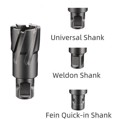 Buon prezzo 50 mm profondità di taglio X 35 mm taglio Dia TCT Cutter annulare con scaffale universale in linea